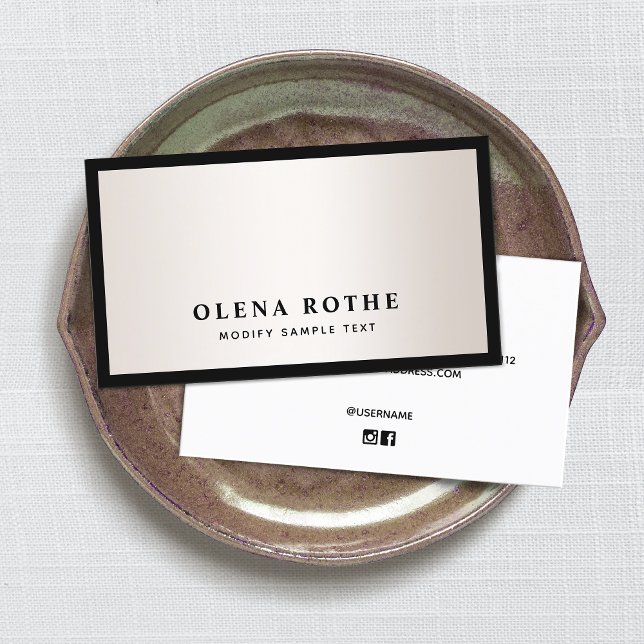 Elegant Black Gräns Satin Guld Professionell (Skapare uppladdad)