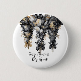 Elegant Black & Guld Julgranar Knapp