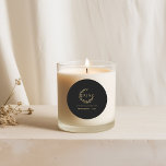 Elegant Black & Guld Monogram Wandasbröllop till f Runt Klistermärke<br><div class="desc">Fira i stil med den här eleganten och mycket trendig bröllopsmärken. Utformningen är enkel att anpassa med ditt eget monogramsinitialdatum, namn och bröllop, och dina gäster blir glada när de får dessa fantastiska klistermärken. Om du vill ha några matchande artiklar kontaktar du oss och vi kommer att vara här för...</div>