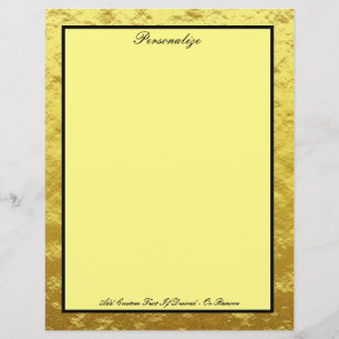 Elegant Black & Guld-Professionell anpassa