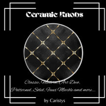 Elegant Black & Guld Squares