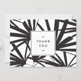 Elegant Black Handflatan Fronts Tack för Notecard Anteckningskort