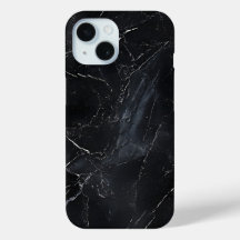 Elegant Black Marble Phone Case
