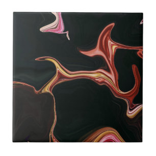 Elegant Black Marble Struktur-bakgrund Kakelplatta