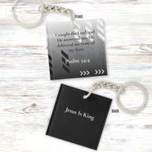 Elegant Black och Grått Abstrakt Bible Verse Art