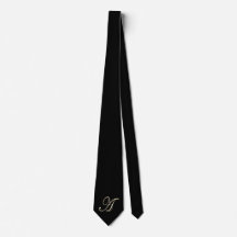 Elegant Black och Guld Monogram A