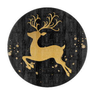 Elegant Black och Guld Rudolph