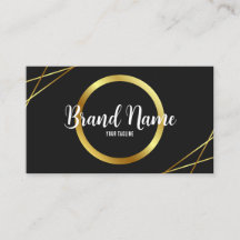 Elegant Black och Guld