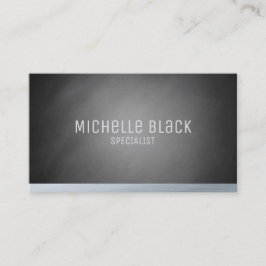 Elegant Black Ombre Chalkboard-Affärskort Visitkort