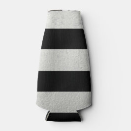 Elegant Black Rand Silver Foil tryckt