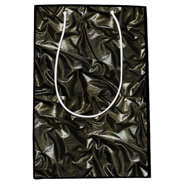 Elegant Black-satängutseende (Framsidan)