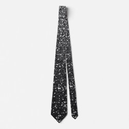 Elegant Black & Silver Ombre Glitter Gnistra Slips