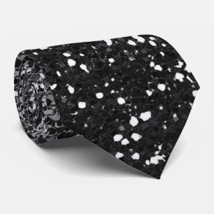 Elegant Black & Silver Ombre Glitter Gnistra Slips