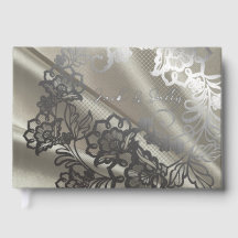 Elegant Black Snöre Bröllop