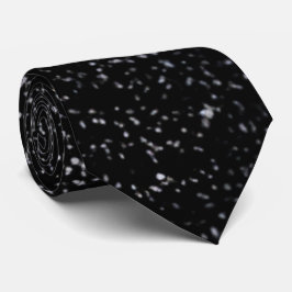 Elegant Black Sparkly Glitter Neck Tie Slips