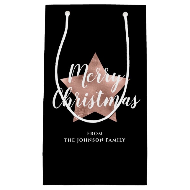 Elegant Black Star God jul (Framsidan)