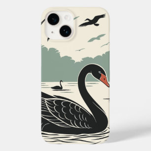 Elegant Black Svan