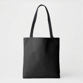 Elegant Black Tote Bag Tygkasse