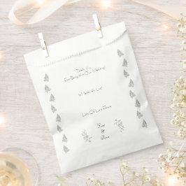 Elegant Black & White Botanical Chic Line Art Bag