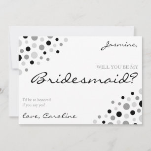 Elegant Black White Monochrome var min briljant Inbjudningar
