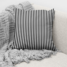 Elegant Black White Pin Rand Mönster