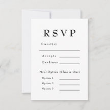 Elegant Black & White Timless Bröllop