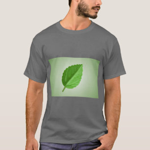 Elegant blad natur estetisk t-shirt