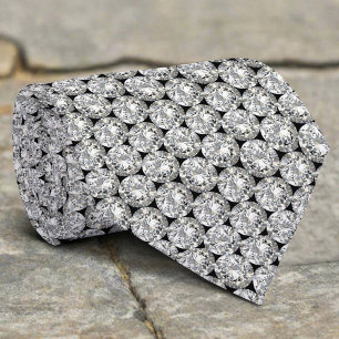 Elegant Blank Glam Lyx Kristall Diamant Mönster Slips