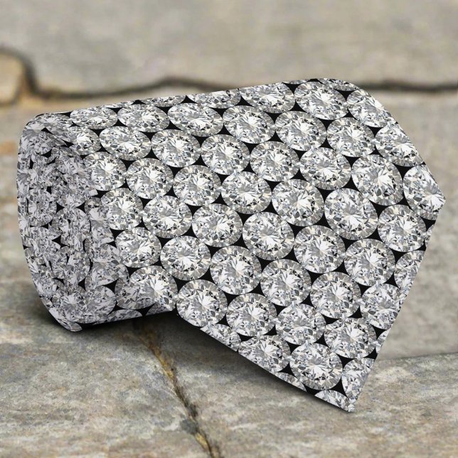 Elegant Blank Glam Lyx Kristall Diamant Mönster Slips (Skapare uppladdad)