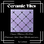 Elegant Blek Mauve & White Squares Kakelplatta<br><div class="desc">Elegant Ceramic Tile i Blek Mauve och White Sques. Perfekt för projekt för förbättring av bad och hem. Vi har en underbar mångfald av keramiska knop och en ljusbrytare tallrikar för att hedra din dekoration.</div>