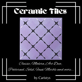 Elegant Blek Mauve & White Squares Kakelplatta