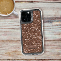 Elegant Bling för Gnistran Faux Ro Guld Glitter