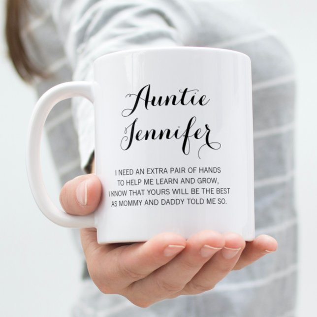 Elegant blir du min gudmor kaffemugg (Skapare uppladdad)