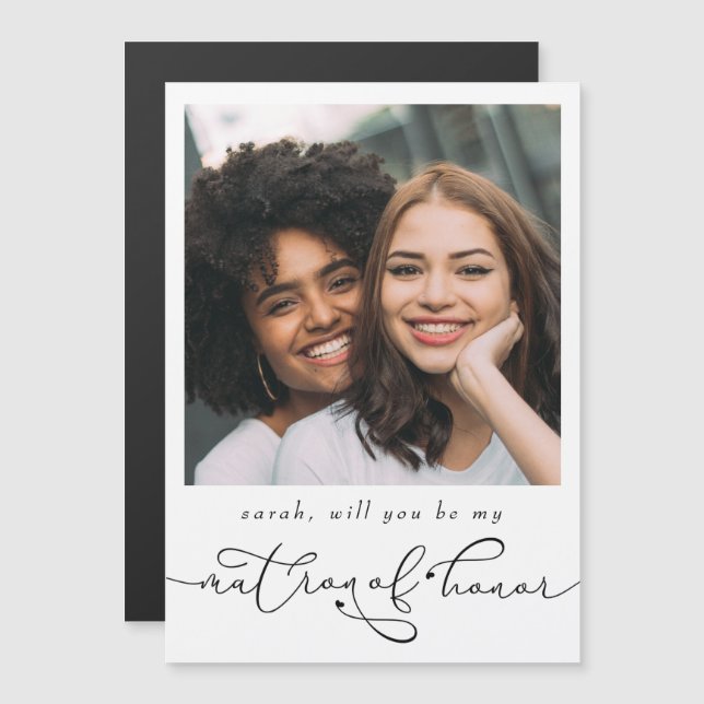 Elegant blir du min hedersfoto (Fram/baksida)