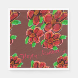 Elegant Blödad årsdag Pappersservett