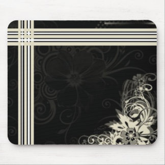Elegant blomma Mousepad Musmatta
