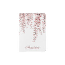 Elegant blommande Sakura-passhållare