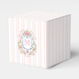 Elegant Blommig Brudlig Kam Presentaskar