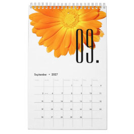 Elegant Blommig Färgrik Blommor Blomsterälskare 20 Kalender