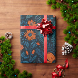 Elegant Blommig Presentpapper