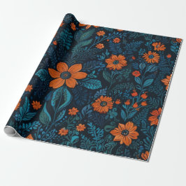 Elegant Blommig Presentpapper