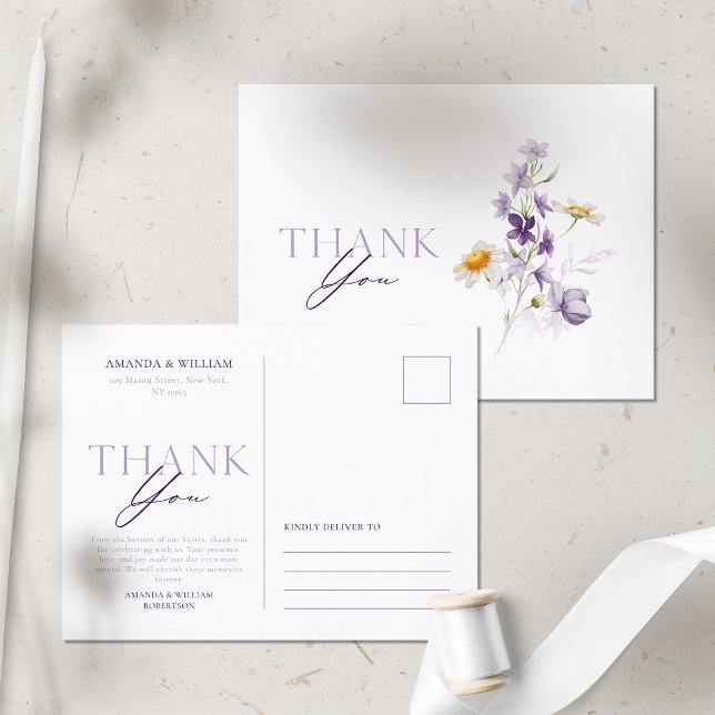 Elegant Blommig Vykort (Skapare uppladdad)