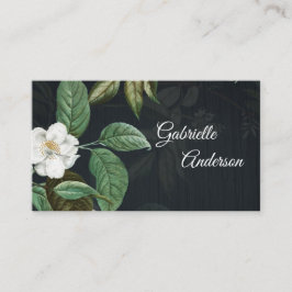 Elegant Blommigt Anrop/ Visitkort