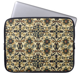 Elegant Blommigt Arabesque Laptop Fodral