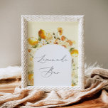 Elegant blommigt Arch Lemonade Pub Poster<br><div class="desc">Elegant blommigt Arch Lemonade Pub Poster Matchningsobjekt tillgängliga.</div>