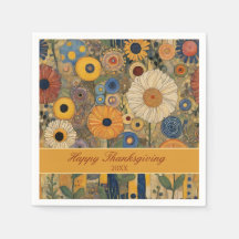 Elegant Blommigt Boho Thanksgiving