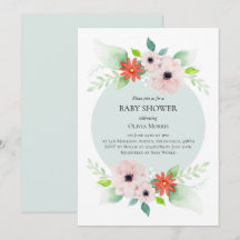 Elegant Blommigt Botaniska blommor Babykläder