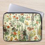 Elegant Blommigt Botaniska blommor Laptop sleeve<br><div class="desc">Blommigt Botaniska blomman Mönster Laptop sleeve,  Feature cottagecore estéthetic wers</div>