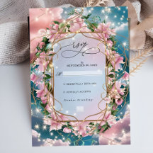 Elegant Blommigt Bouquet Rosy Bröllop