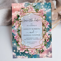 Elegant Blommigt Bouquet Rosy Spara datum